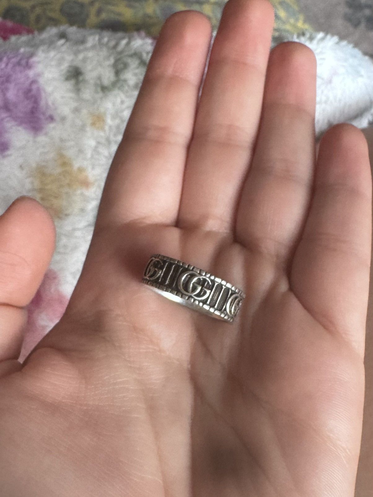 Gucci Gucci GG Marmont wide ring Size ONE SIZE - 6 Thumbnail