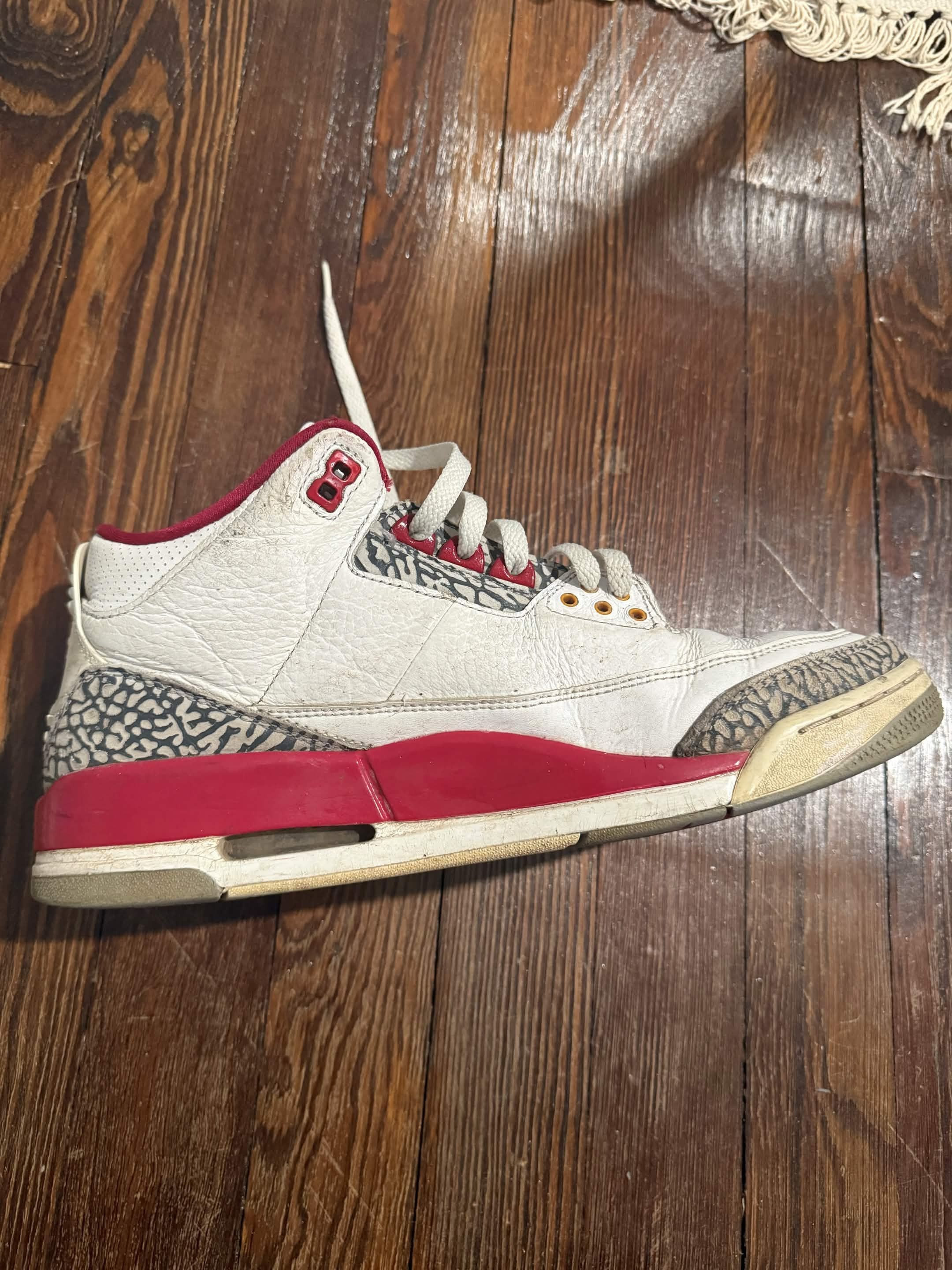 Jordan Brand The Air Jordan 3 'Cardinal Red' Size US 11 / EU 44 - 9 Thumbnail