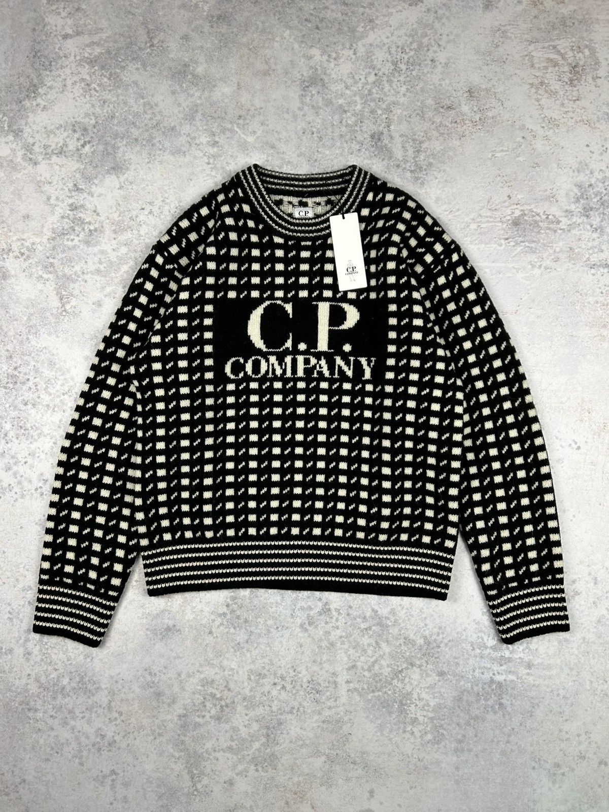 C.P. Company C.P. Company Wool Jacquard Crew Knit Size US M / EU 48-50 / 2 - 1 Thumbnail