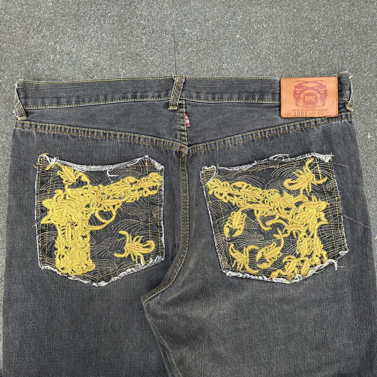 RMC Jeans × Vintage Crazy Vintage Red Monkey Company Baggy Jeans Size US 42 / EU 58 - 2 Thumbnail