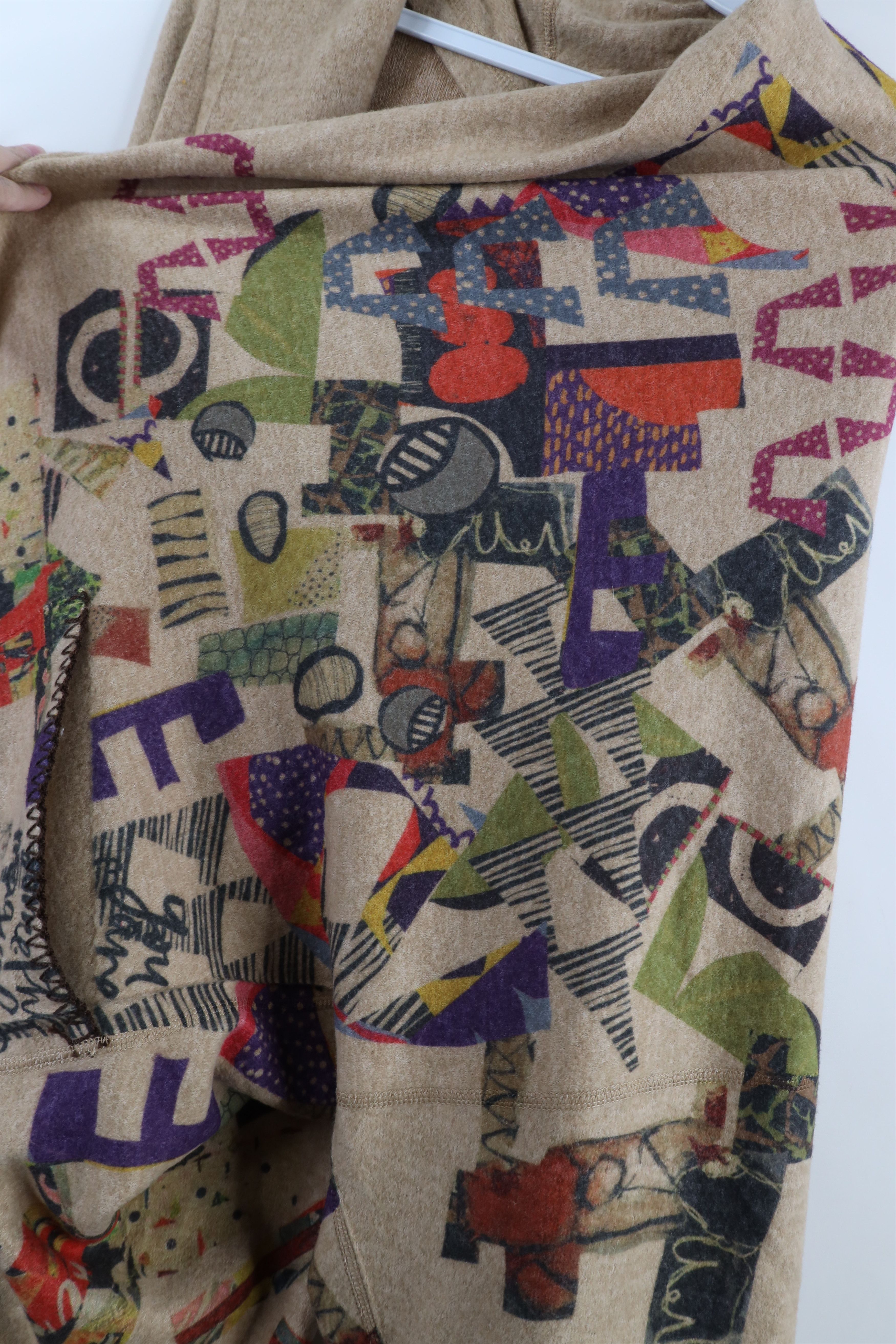 Vintage Vintage Inoah Lagenlook Knit Abstract Art Sweater USA Size ONE SIZE - 8 Thumbnail