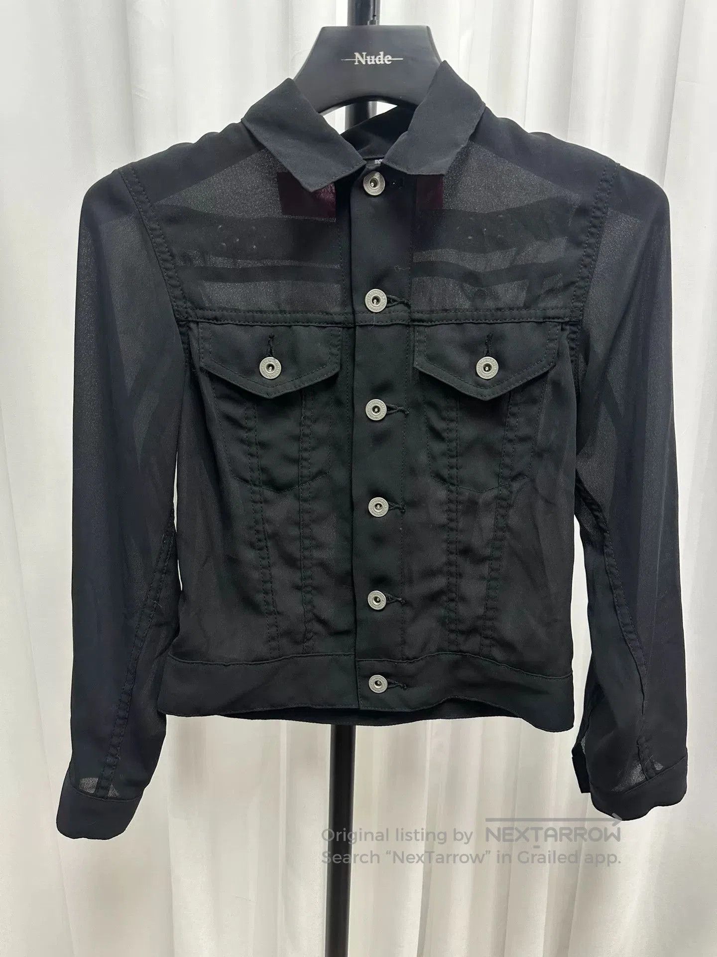 Junya Watanabe Junya Watanabe Sheer Gemstone Jacket. Size S / US 4 / IT 40 - 4 Thumbnail