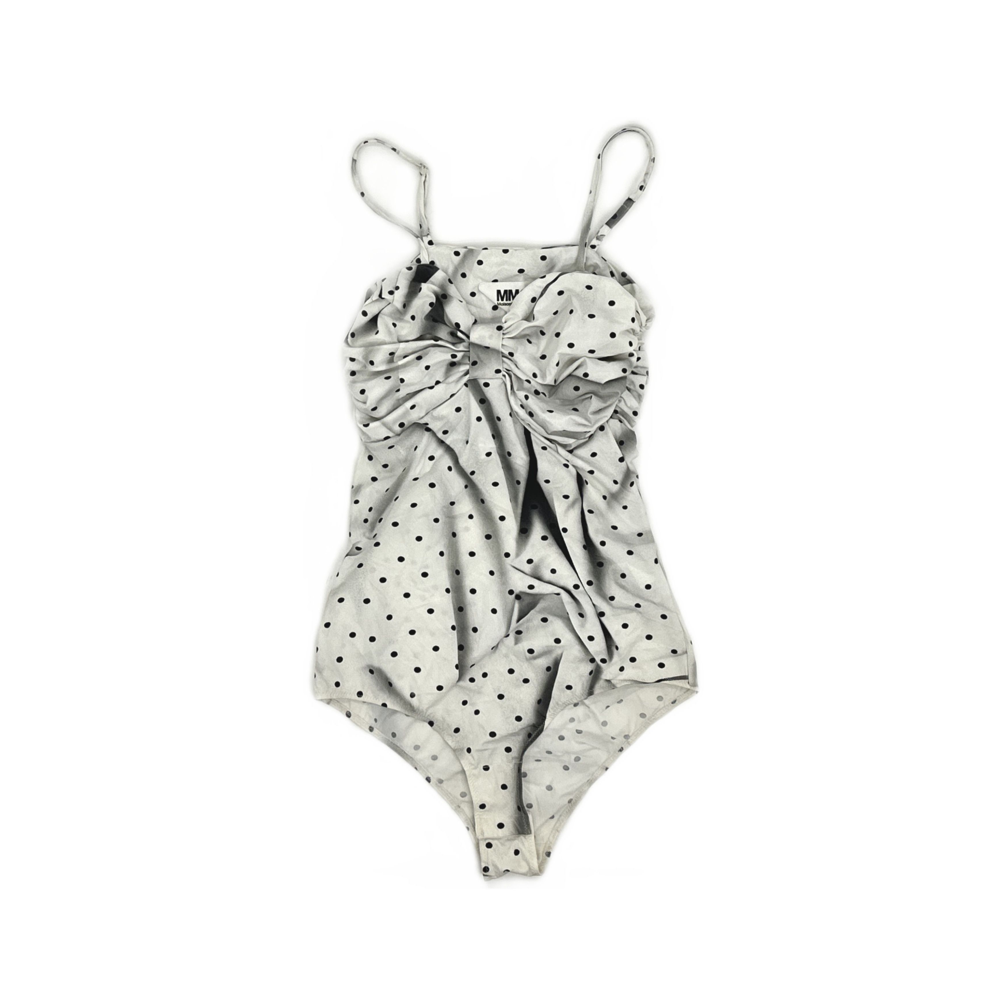 MM6 MM6 Maison Margiela Polka Dot Bodysuit Size S Size S / US 4 / IT 40 - 1 Thumbnail