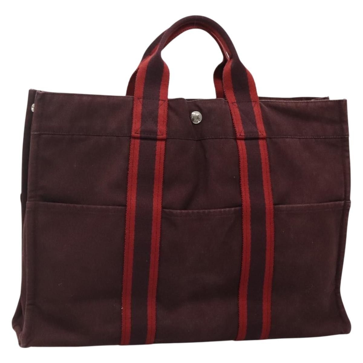 Hermes Hermes Fourre Tout Tote Canvas Size ONE SIZE - 1 Thumbnail