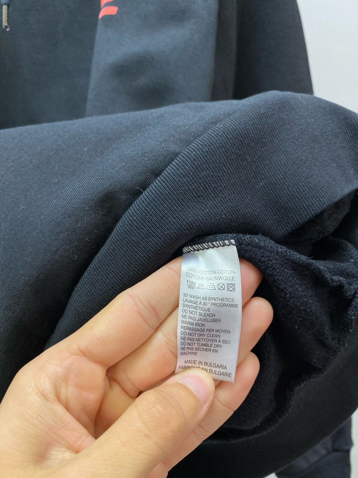 Paul Smith × Vintage Vintage Paul Smith Surfing Rat Hoodie M Men’s Black Size US M / EU 48-50 / 2 - 8 Thumbnail