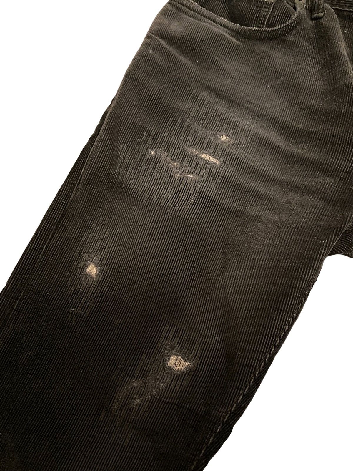 Dior Dior Homme 09AW “Angles” Distressed Corduroys Size US 31 - 7 Thumbnail