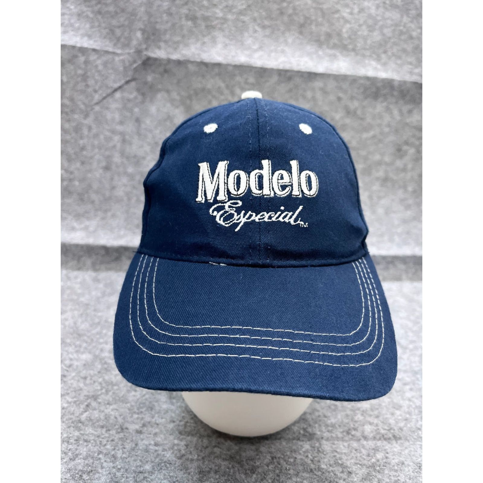 Vintage BDA Hat Cap Baseball Cap One Size Adult Blue 100% Cotton Twill Beer Lightweight Adjustable Mens Size ONE SIZE - 2 Thumbnail