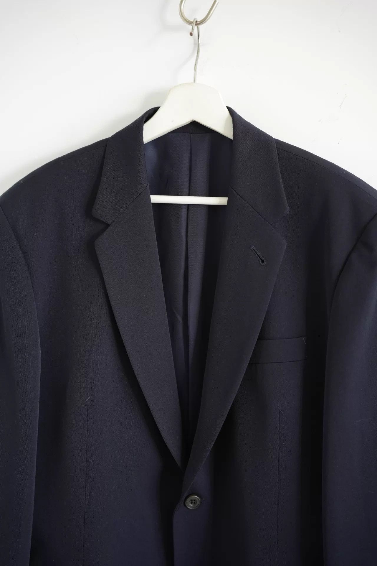 Jean Paul Gaultier Jean Paul Gaultier Homme Navy Wool Suit w/ Cord Size 50R - 4 Thumbnail