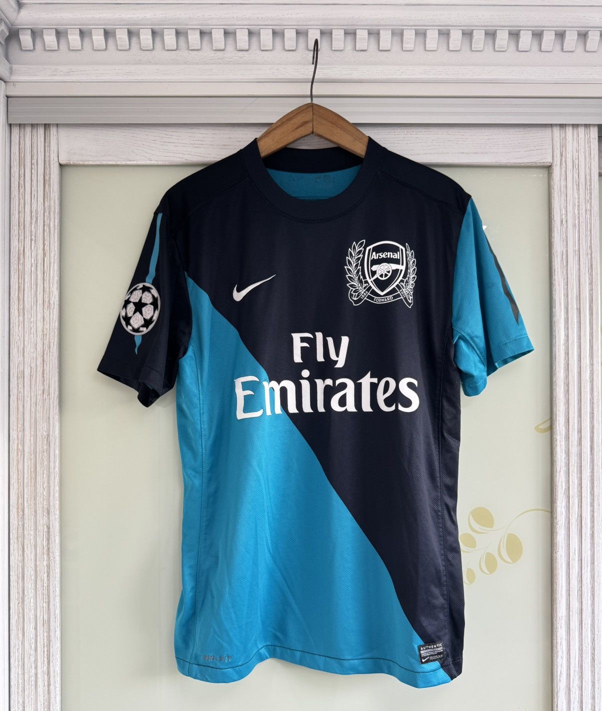 Nike Vermaelen #5 Arsenal 2011-2012 Away Soccer Jersey Kit Shirt Size US M / EU 48-50 / 2 - 2 Thumbnail