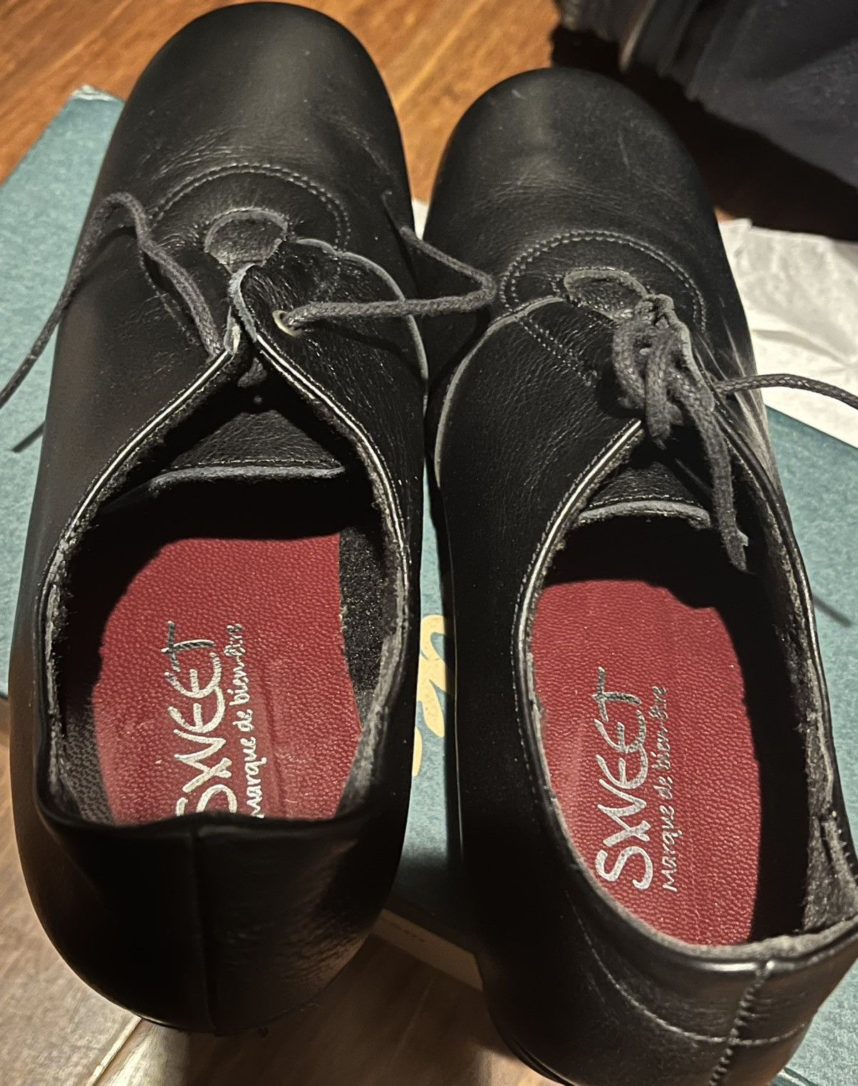 Other Sweet - Black leather shoes- Size 35 Size US 4 / IT 34 - 5 Thumbnail