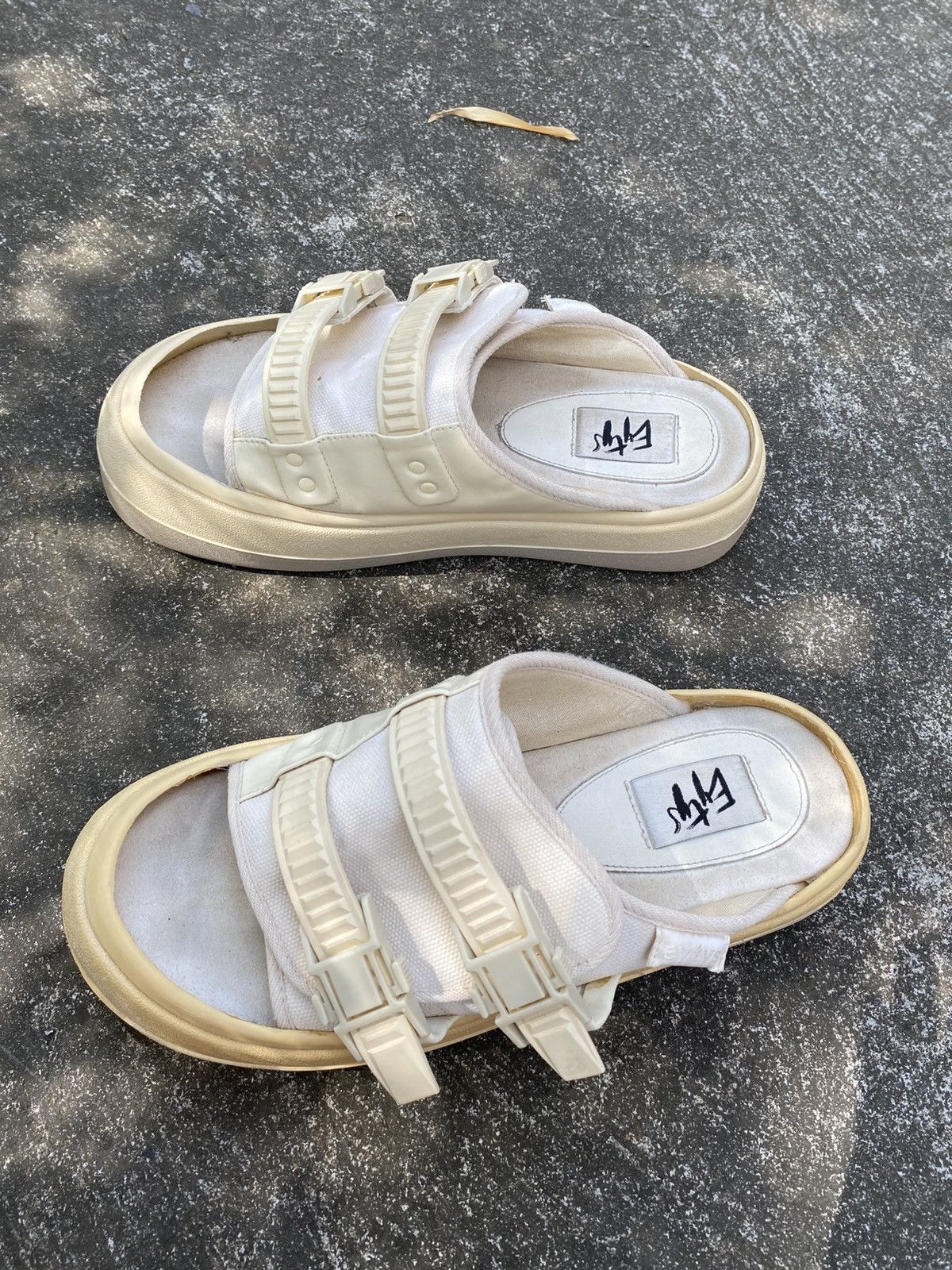 Designer Eytys Tech Strap Slide Sandals Size US 9 / EU 42 - 16 Thumbnail