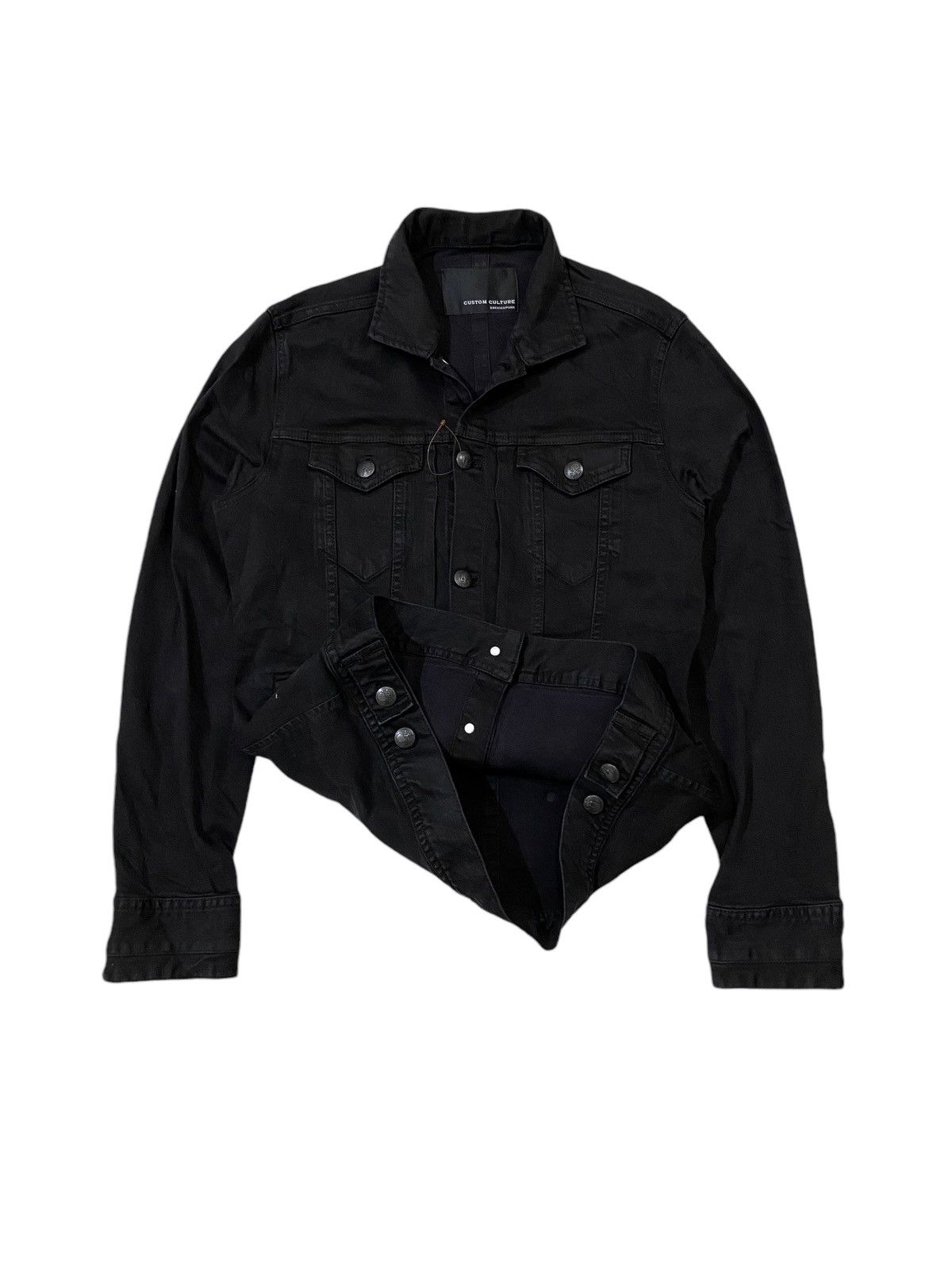 Beauty Beast × If Six Was Nine × Japanese Brand 🔔BEST OFFER🔔 Custom Culture Dressed Punk Denim Jacket Size US M / EU 48-50 / 2 - 2 Thumbnail