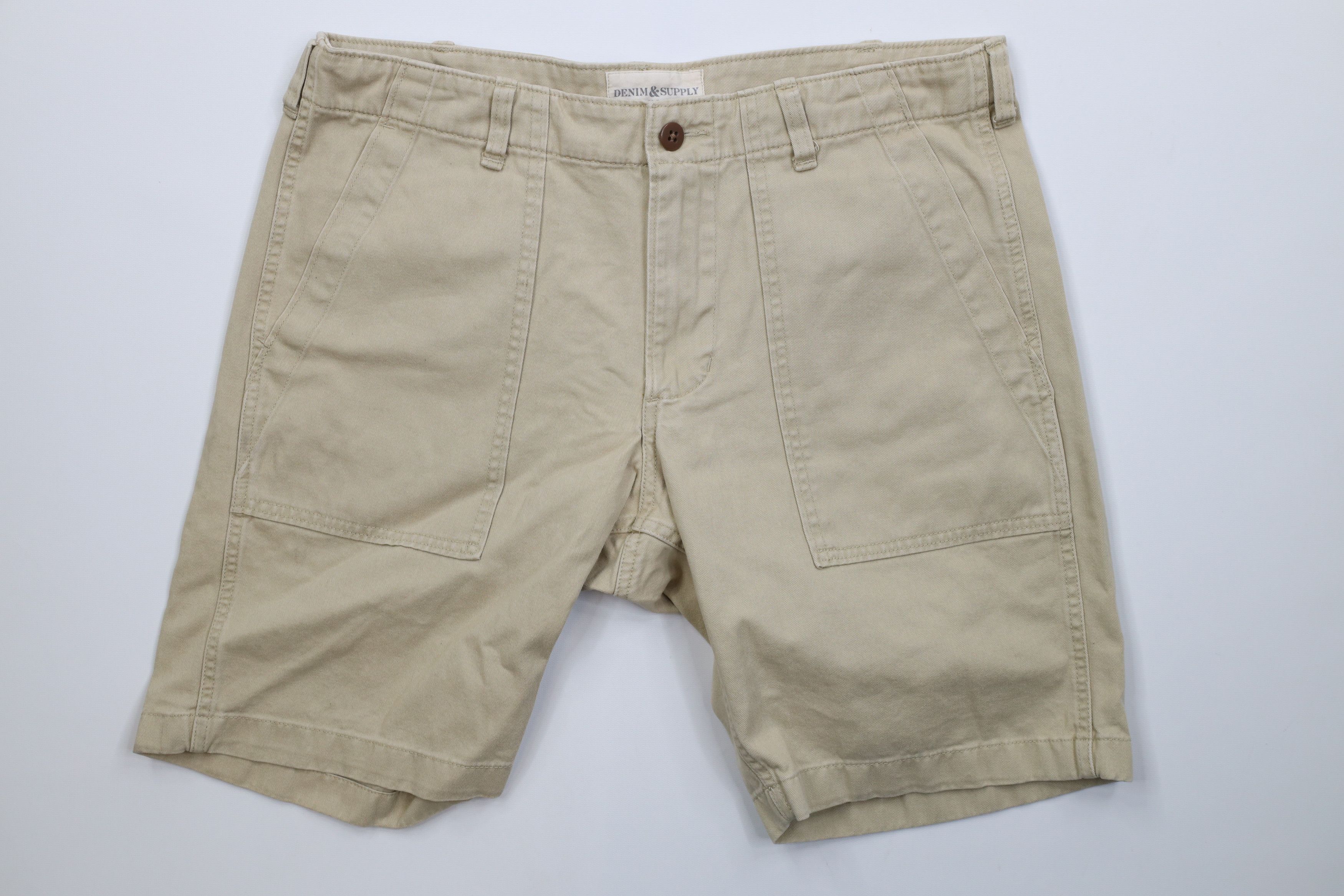 Ralph Lauren Vintage Ralph Lauren Denim Supply Above Knee Surplus Shorts Size US 33 - 1 Thumbnail