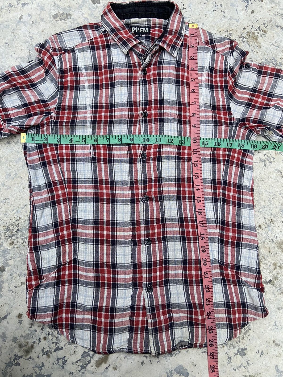 PPFM Vtg PPFM double layer shirt Size US M / EU 48-50 / 2 - 12 Thumbnail