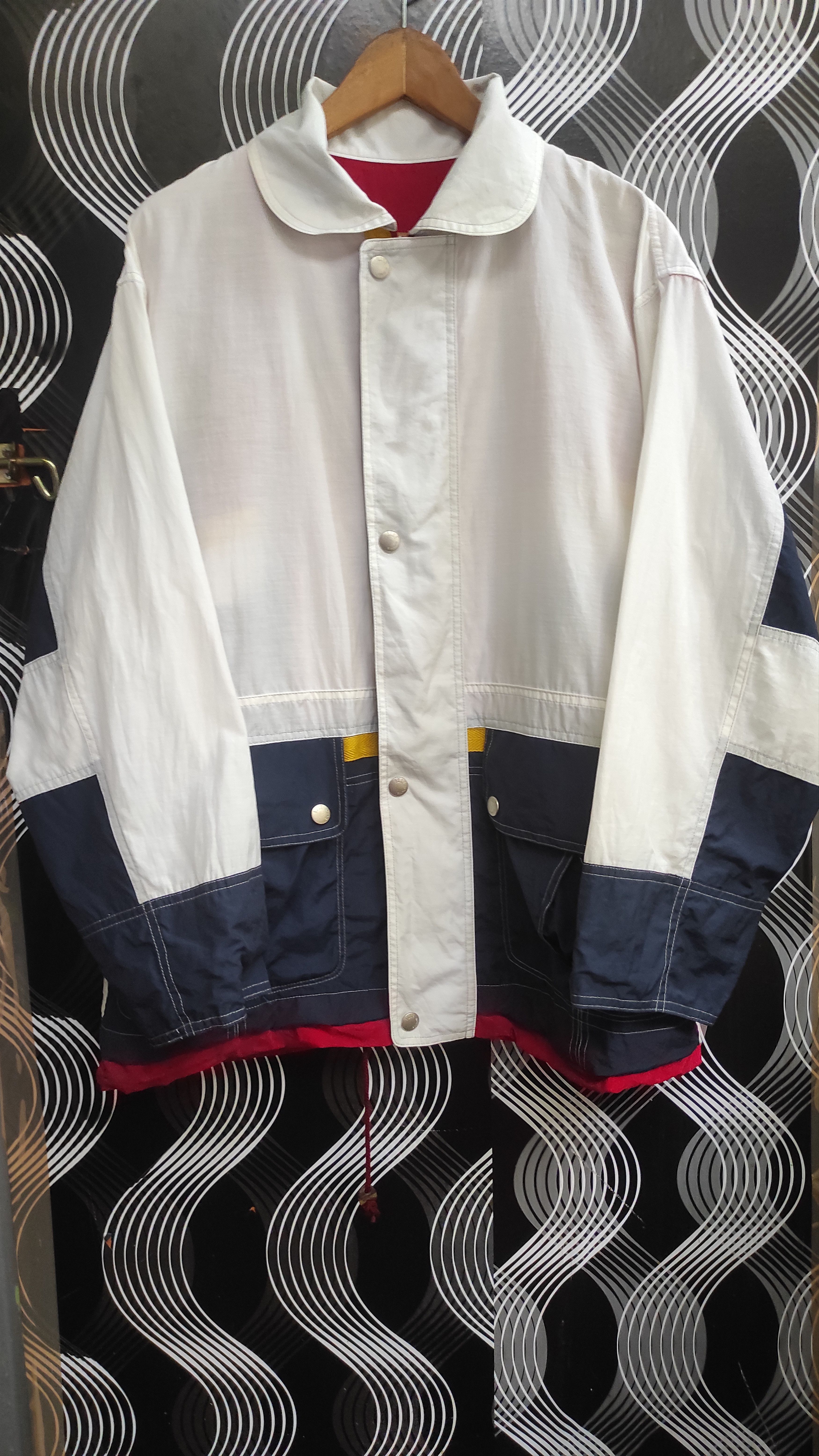 Japanese Brand × Vintage Vintage Elle home paris windbreaker jacket Size US XL / EU 56 / 4 - 1 Thumbnail