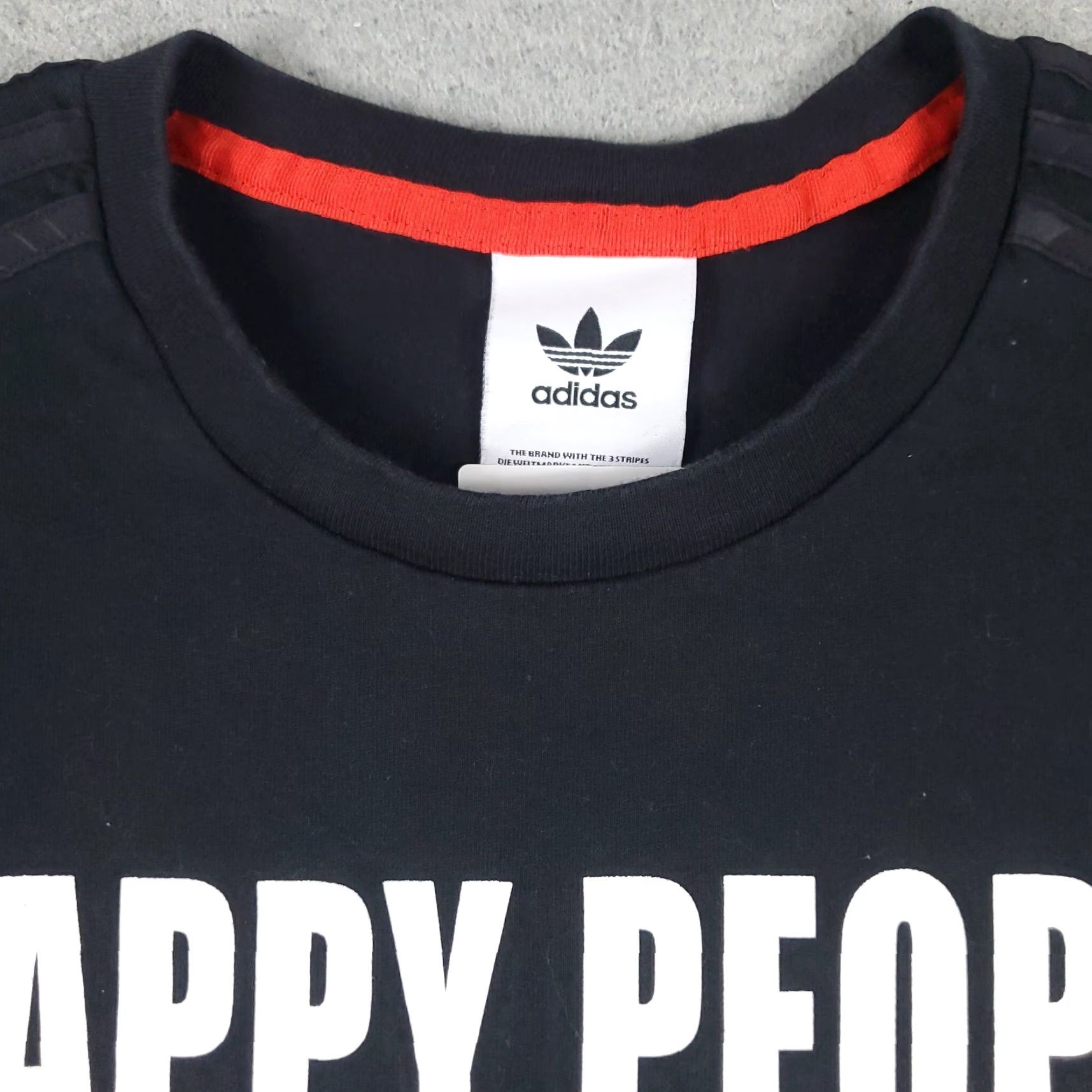 Adidas Adidas Logo T-Shirt Mens Medium Black Casual Short Sleeve Size US M / EU 48-50 / 2 - 3 Thumbnail