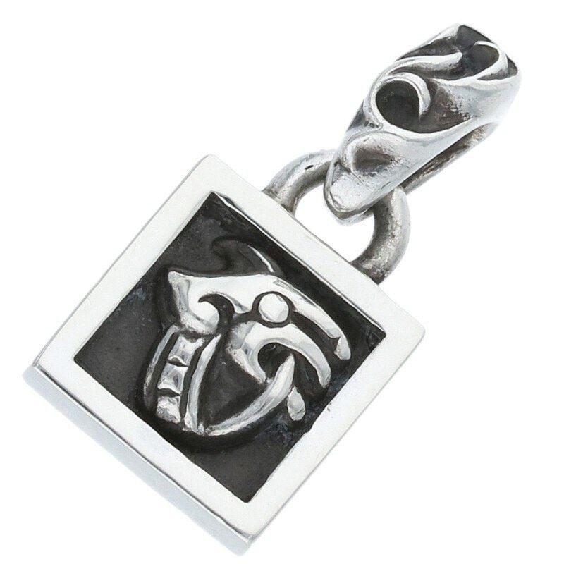 CHROME HEARTS Framed Celtic Silver Necklace