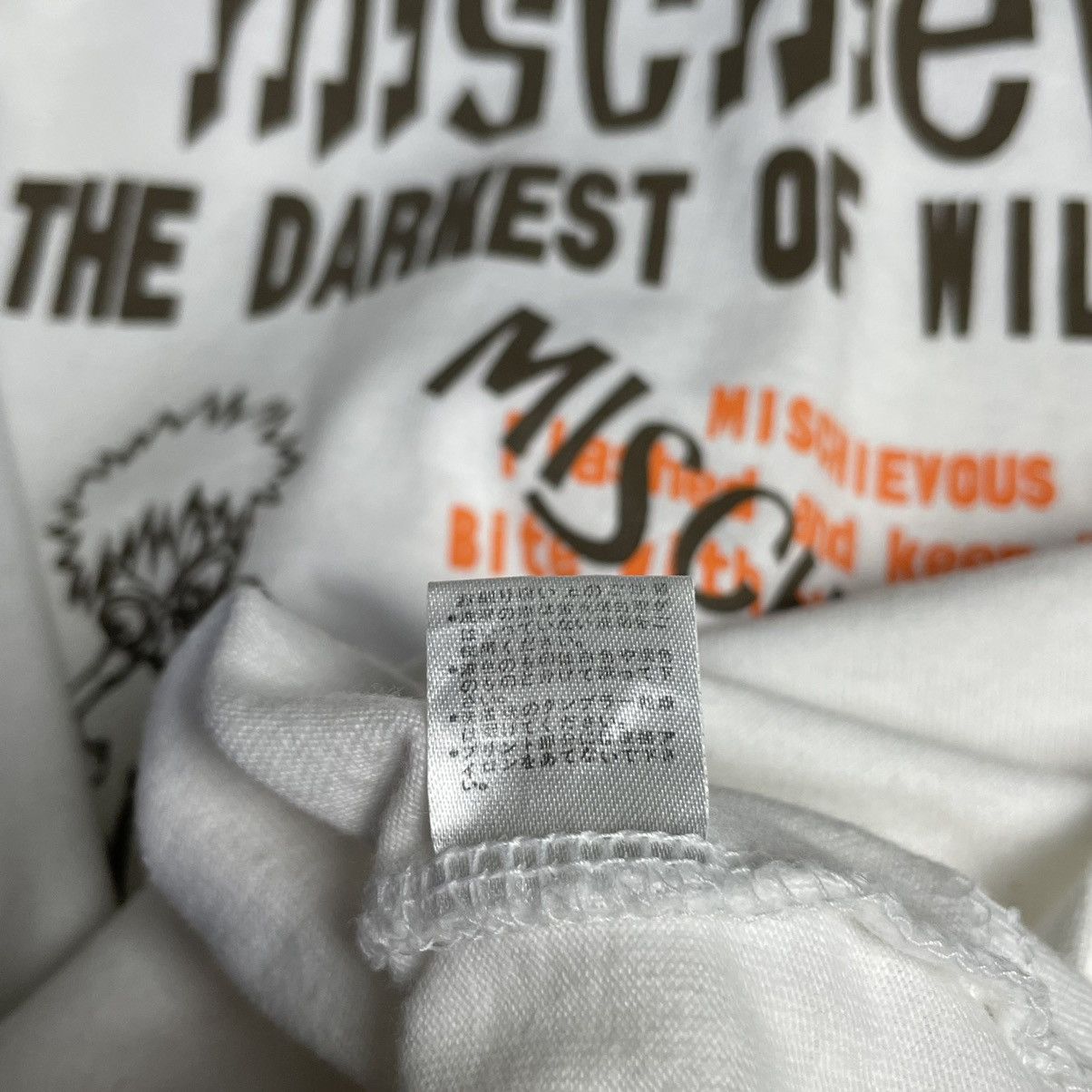 If Six Was Nine × Japanese Brand × Seditionaries 🇯🇵☠️ VINTAGE MISCHIEVOUS PUNK TSHIRT Size US L / EU 52-54 / 3 - 15 Thumbnail