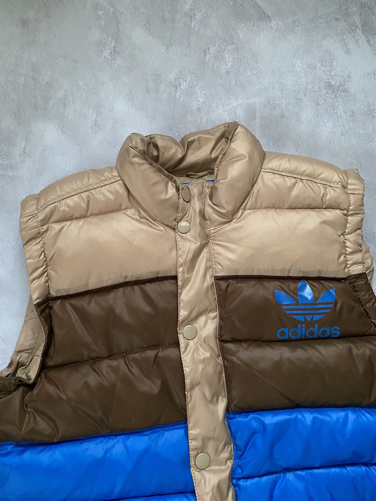 Adidas Vintage Adidas Mega Puffer Vest Size US L / EU 52-54 / 3 - 2 Thumbnail