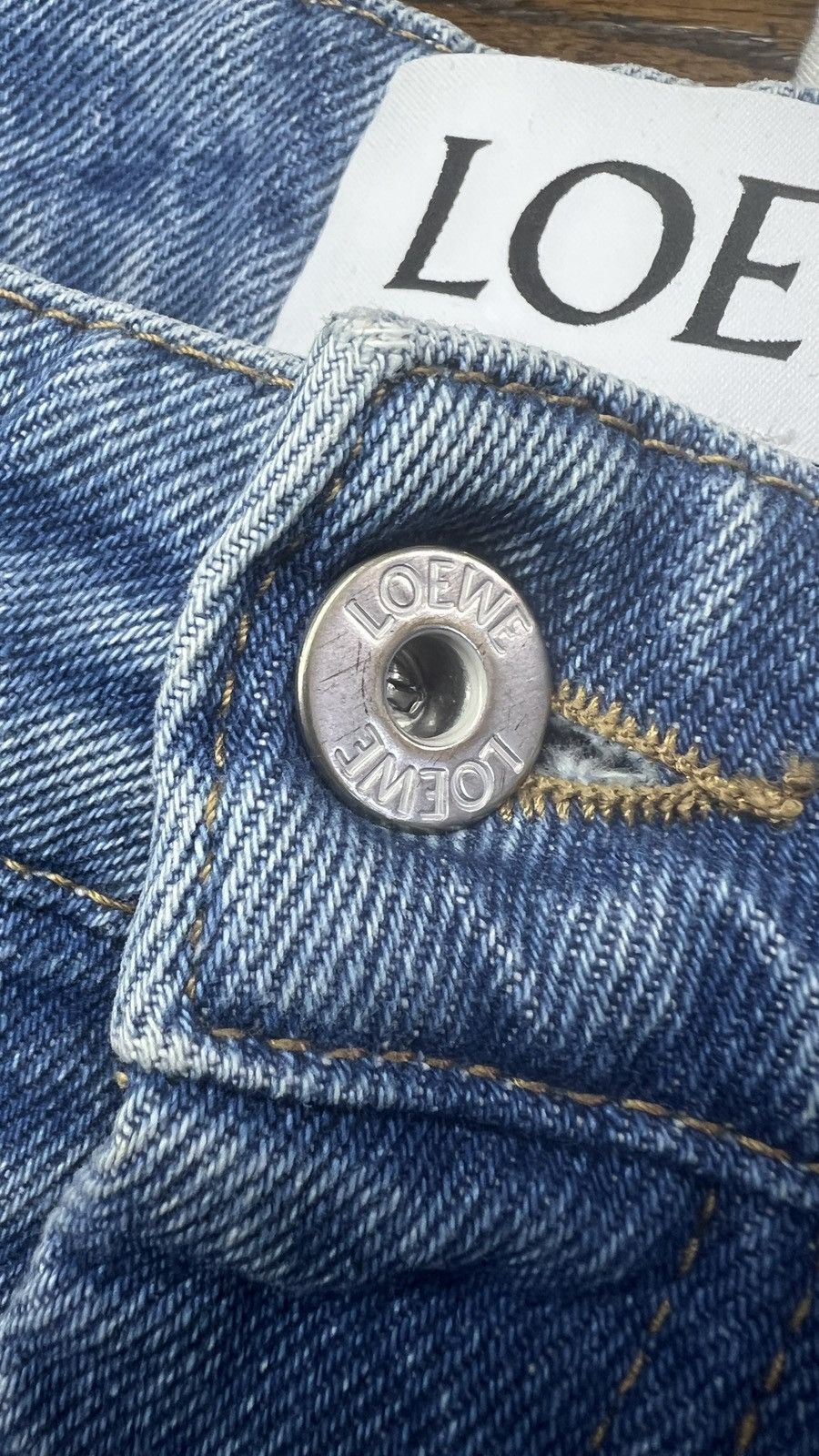 Loewe LOEWE Fisherman Stonewash Jeans NWOT 40W Size US 40 / EU 56 - 5 Thumbnail