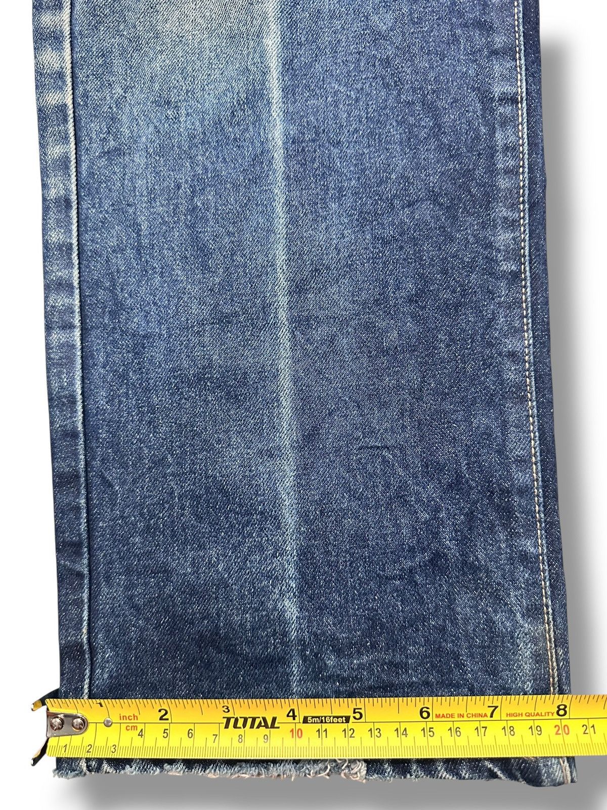 Warehouse Unique Clothing Warehouse Single R Baggy Loose and Faded Size US 33 - 15 Thumbnail