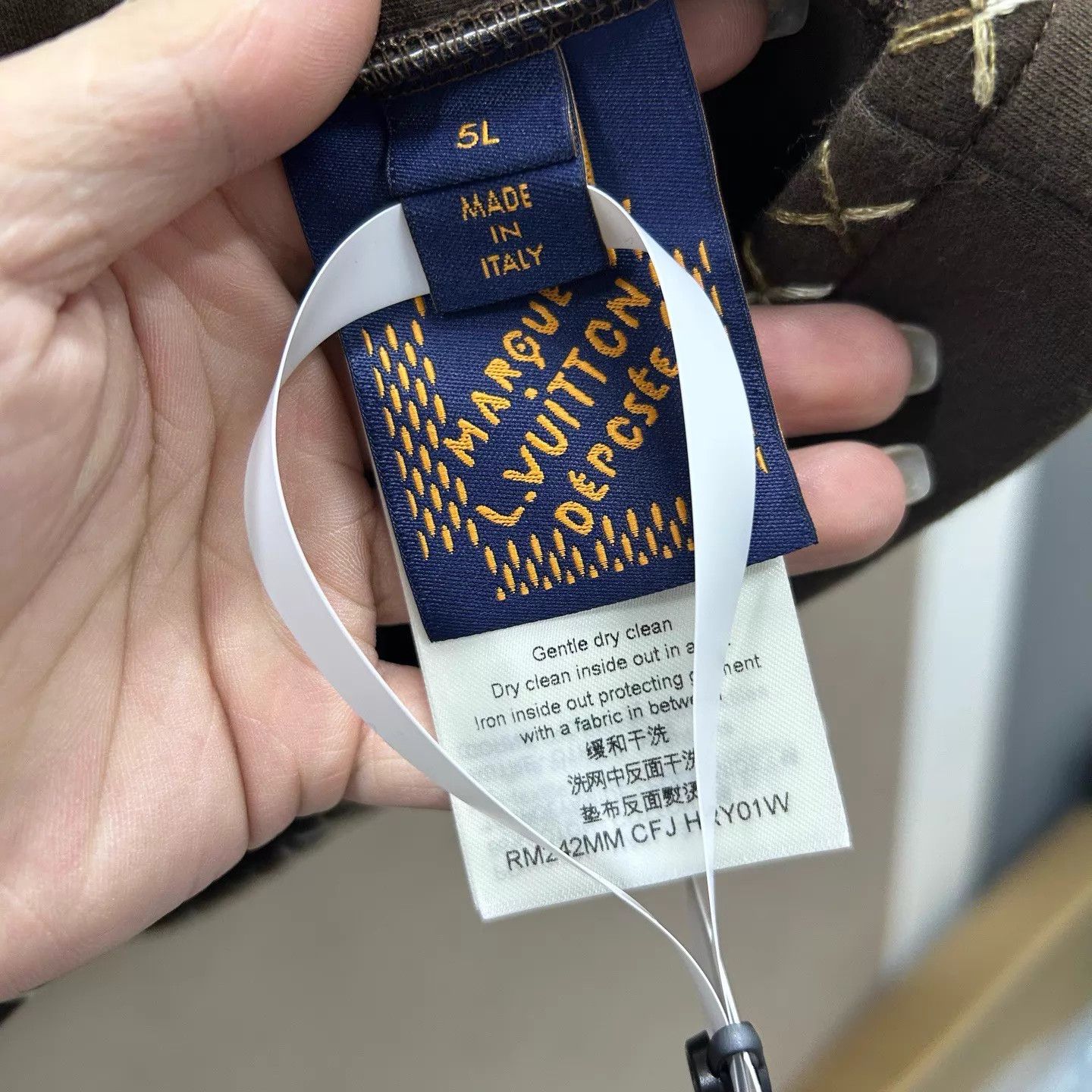 Louis Vuitton LV x Tyler Brown Embroidered Logo Single-Breasted Jacket 5L Size US XXL / EU 58 / 5 - 4 Thumbnail