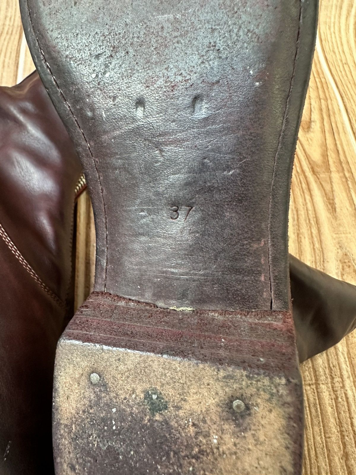 Guidi Guidi 210 Soft Horse Leather Front Zip up Boots Size US 7 / IT 37 - 20 Thumbnail