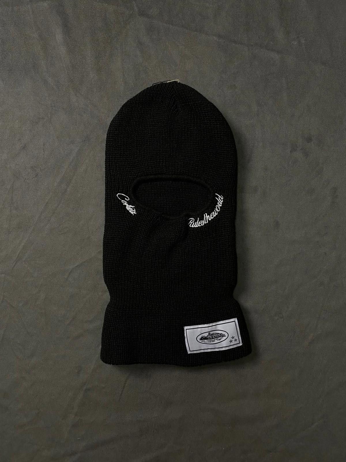 Corteiz Corteiz 5 Starz Baby Black Knit Bally Balaclava Ski Mask Size ONE SIZE - 1 Thumbnail