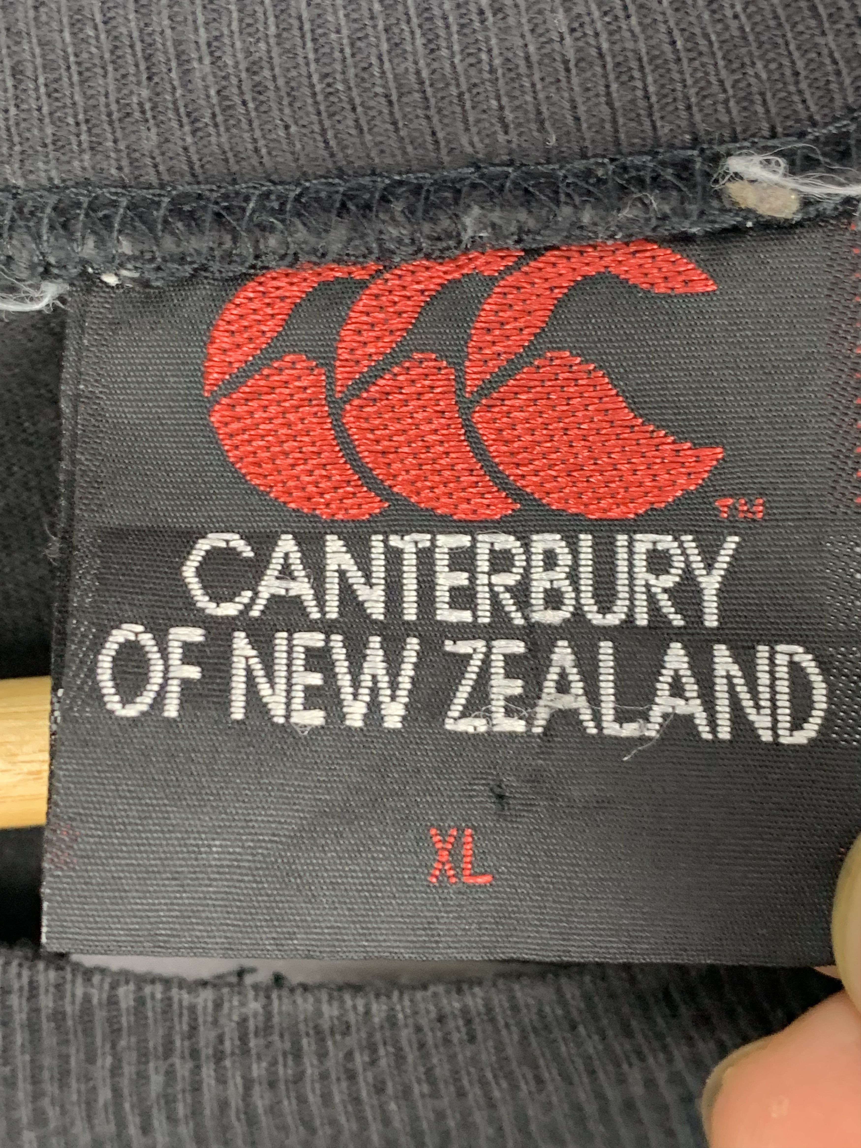 Canterbury of New Zealand Vintage Canterbury New Zealand All Black T Shirt TA0298 Size US XL / EU 56 / 4 - 5 Thumbnail