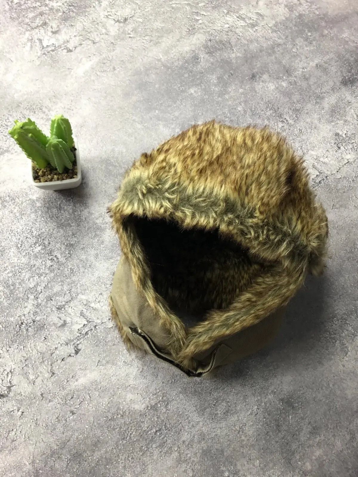 Japanese Brand USHANKA Hat Vintage Hype Mohair Streetwear Japans Style Y2k Size ONE SIZE - 3 Thumbnail