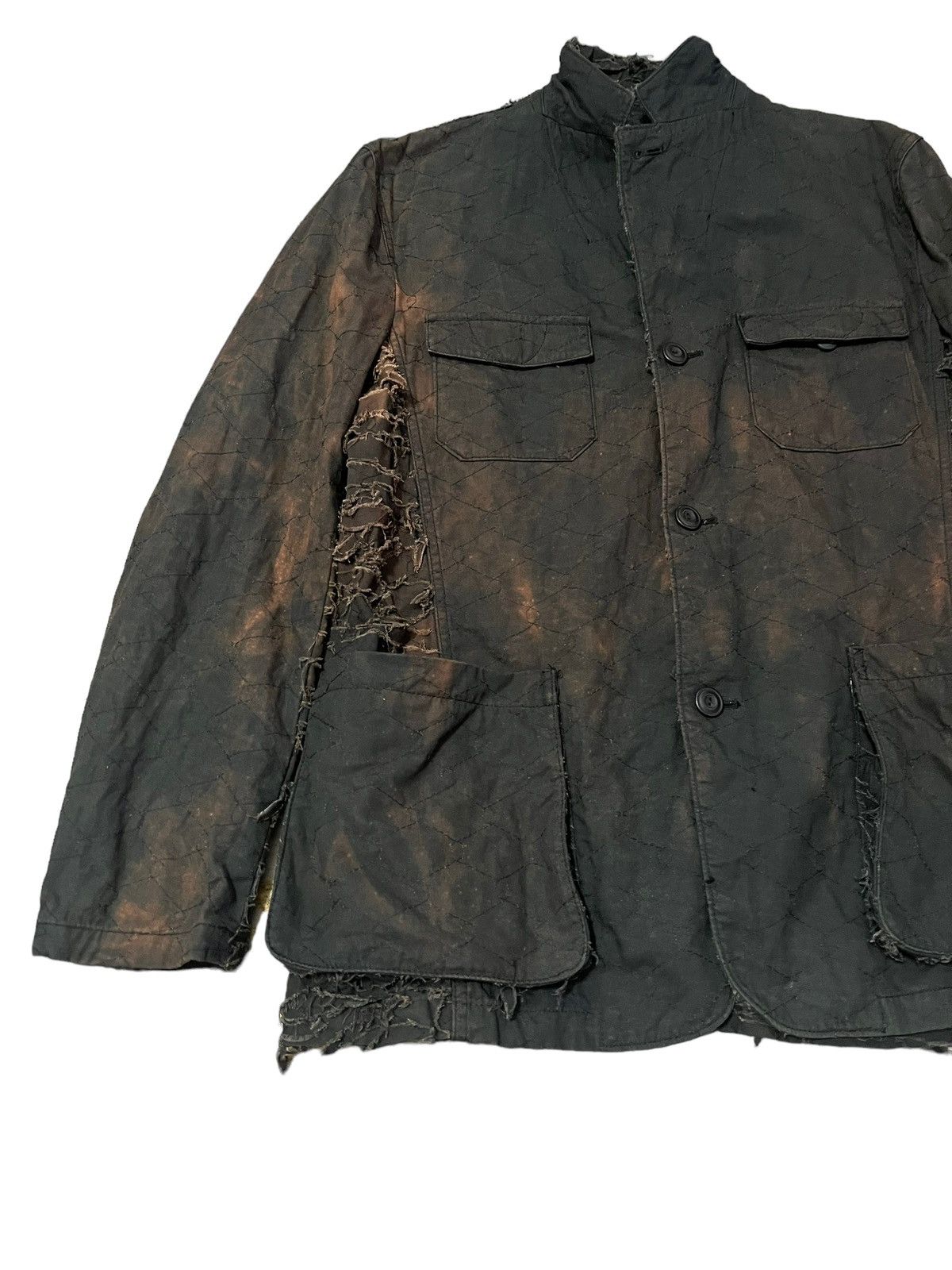 Japanese Brand × PPFM A Vintage Distressed Scab Faded Smoke Faded Jacket Size US L / EU 52-54 / 3 - 13 Thumbnail