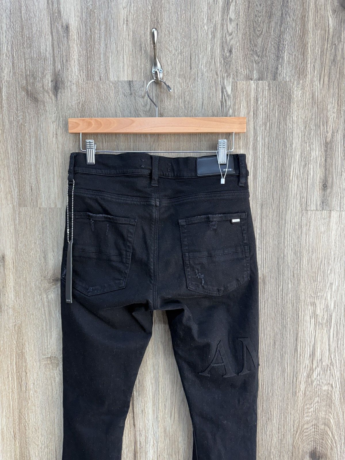 Amiri Amiri Black Denim Jeans Size US 31 - 6 Thumbnail
