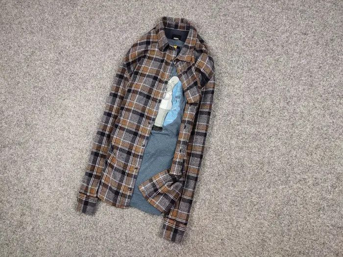 Vintage Vintage Flannel Shirt Travis Scott Style Y2K Style Size US XL / EU 56 / 4 - 3 Thumbnail