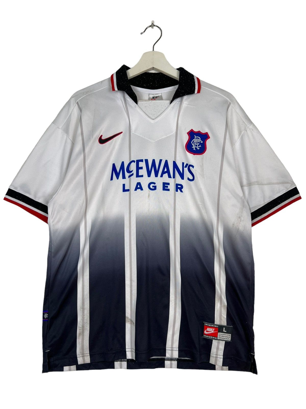 Nike 🔥 VINTAGE NIKE RANGER FC JERSEY Size US L / EU 52-54 / 3 - 2 Thumbnail