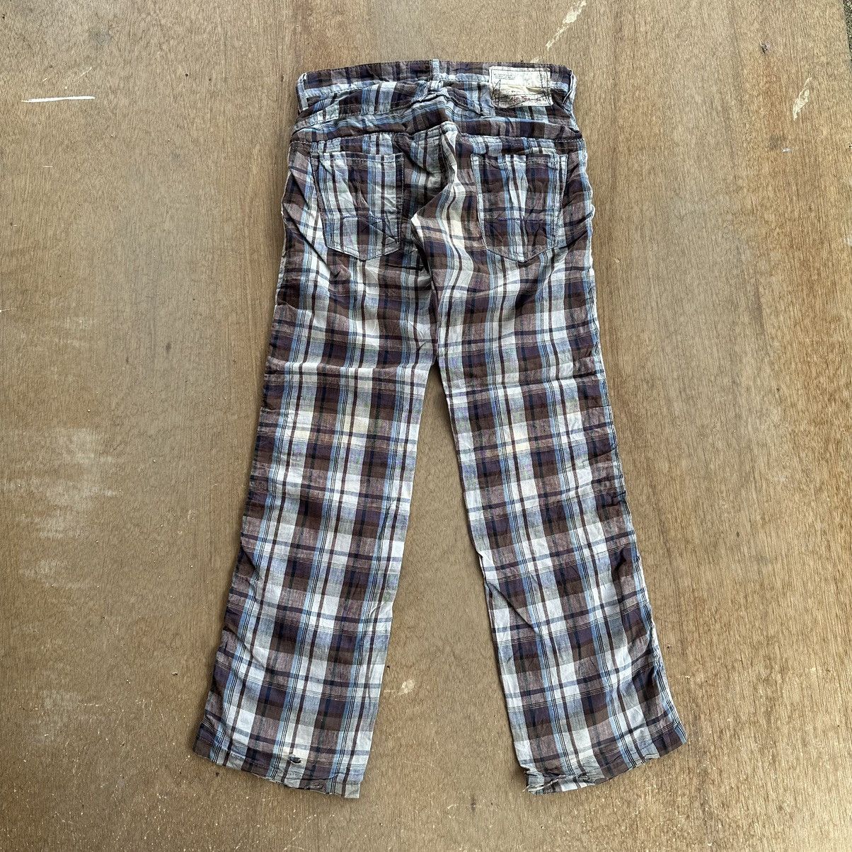 Antigua ANTGAUGE MADE IN JAPAN TROUSER CHECK PLAID PUNK PANTS SIZE S Size US 28 / EU 44 - 11 Thumbnail