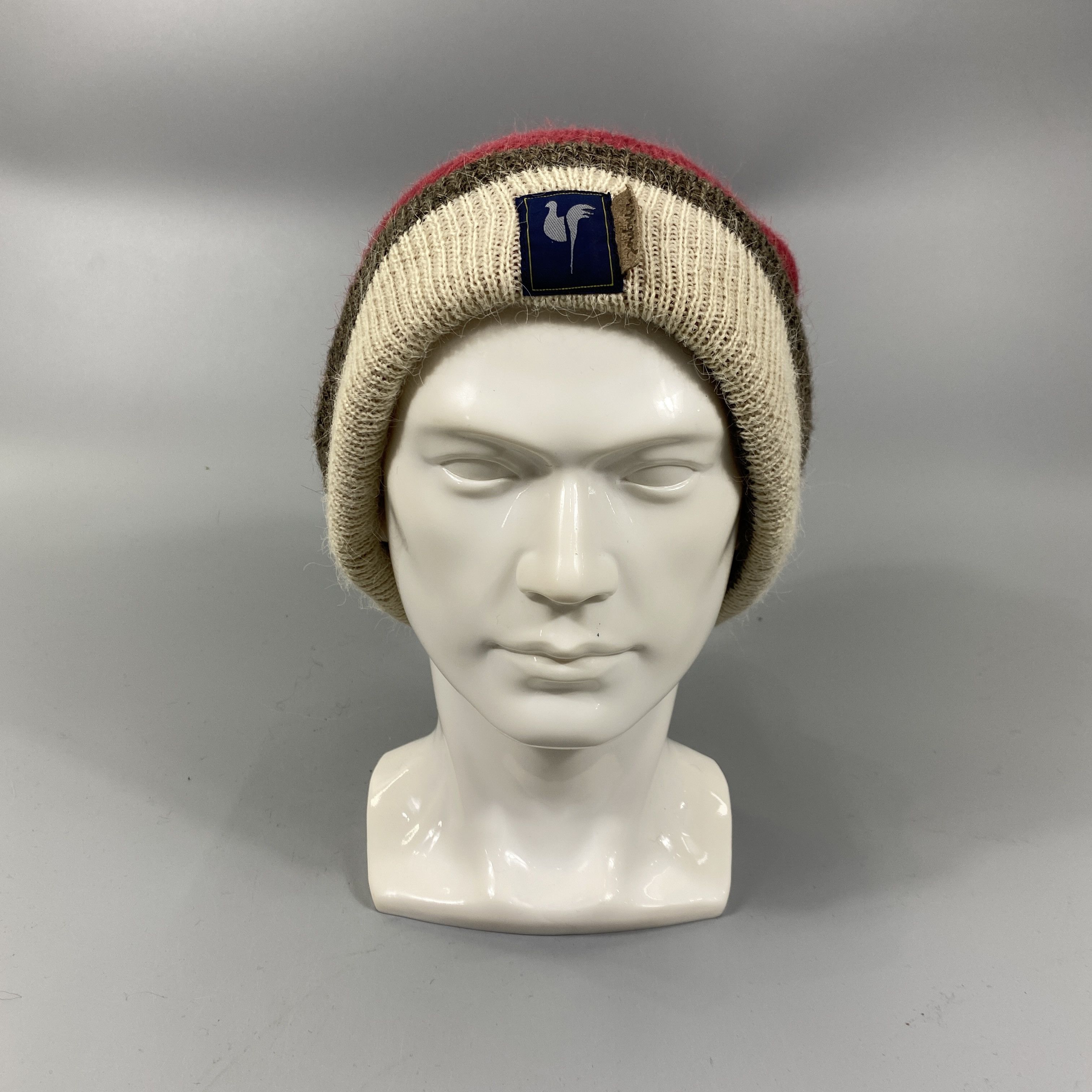 Japanese Brand Stripped Beanie -BN686 Size ONE SIZE - 2 Thumbnail