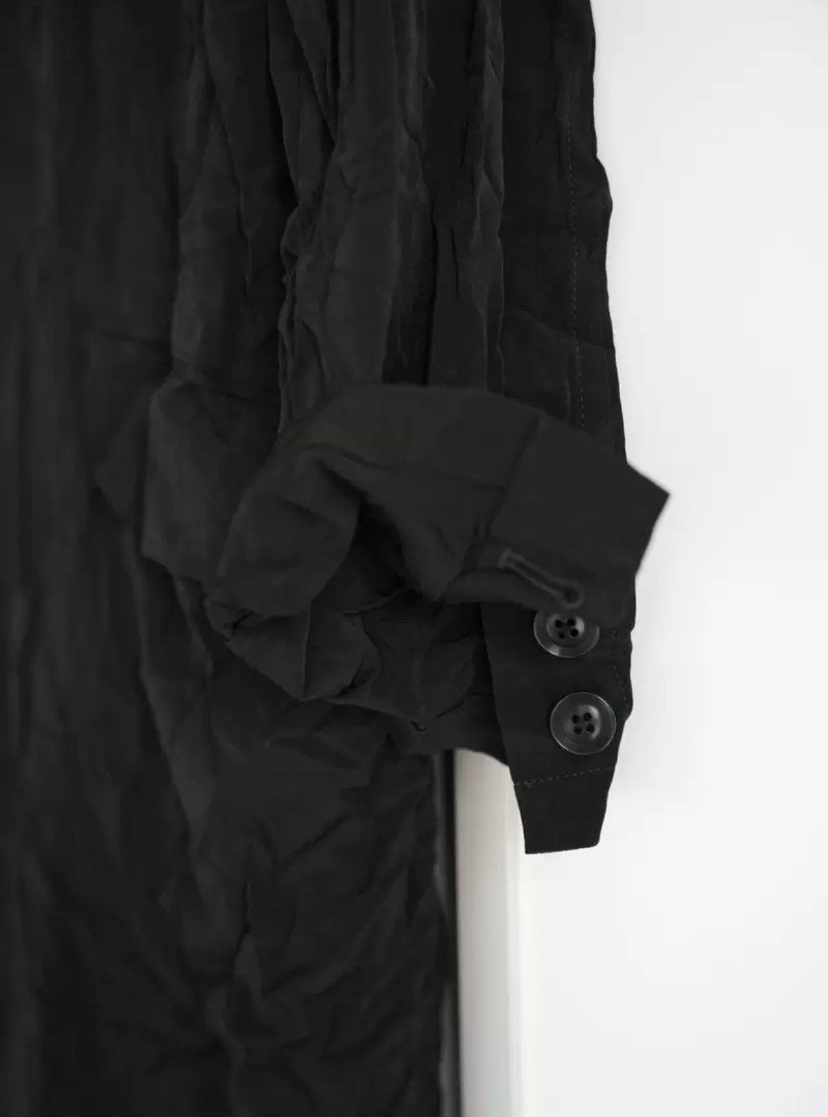 Yohji Yamamoto Yohji Yamamoto 19aw triacetate pleated coat 2412-Nextarrow Size US M / EU 48-50 / 2 - 4 Thumbnail