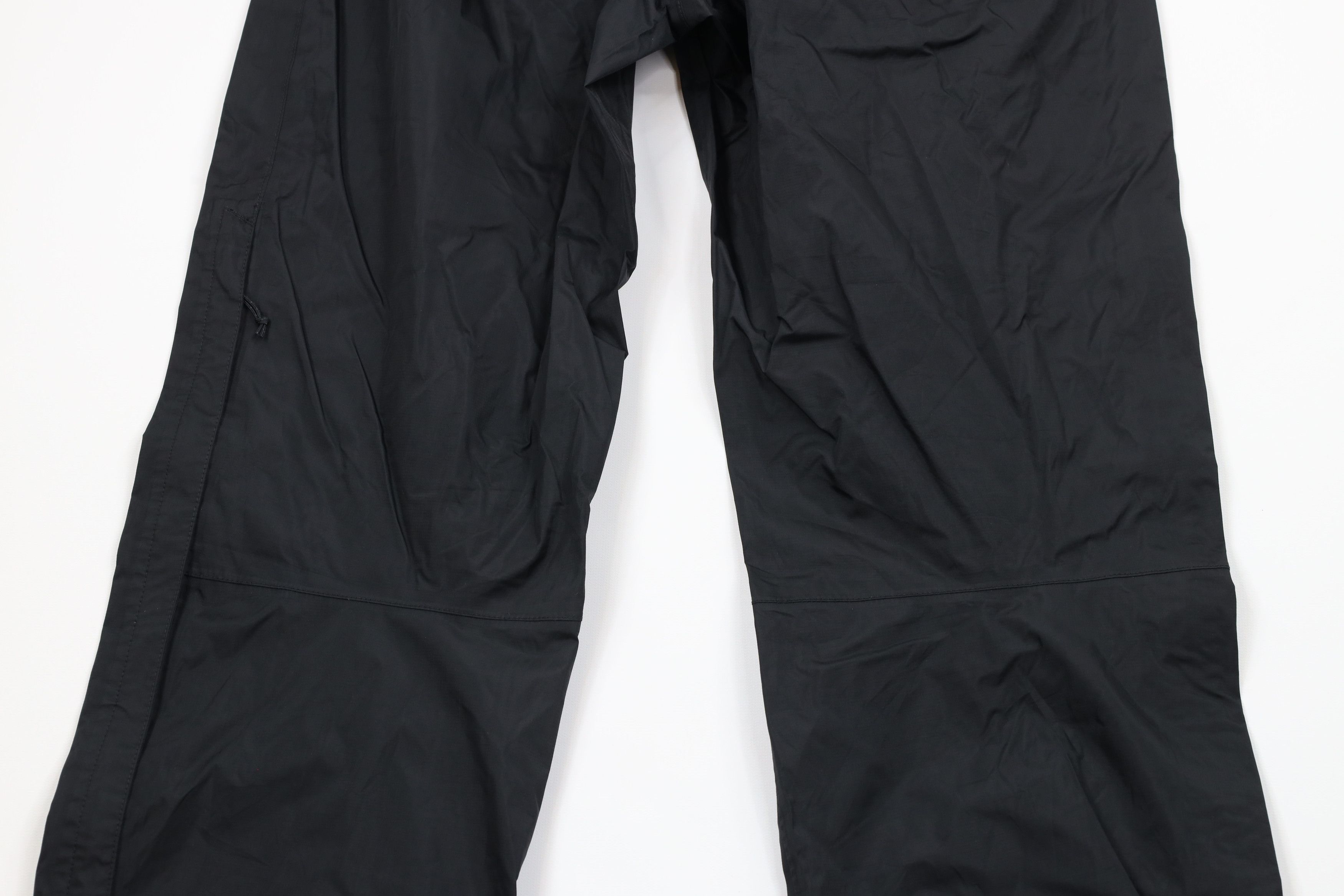 Patagonia × Vintage Patagonia H2No Torrentshell Waterproof Rain Pants Black Size 28" / US 6 / IT 42 - 11 Thumbnail