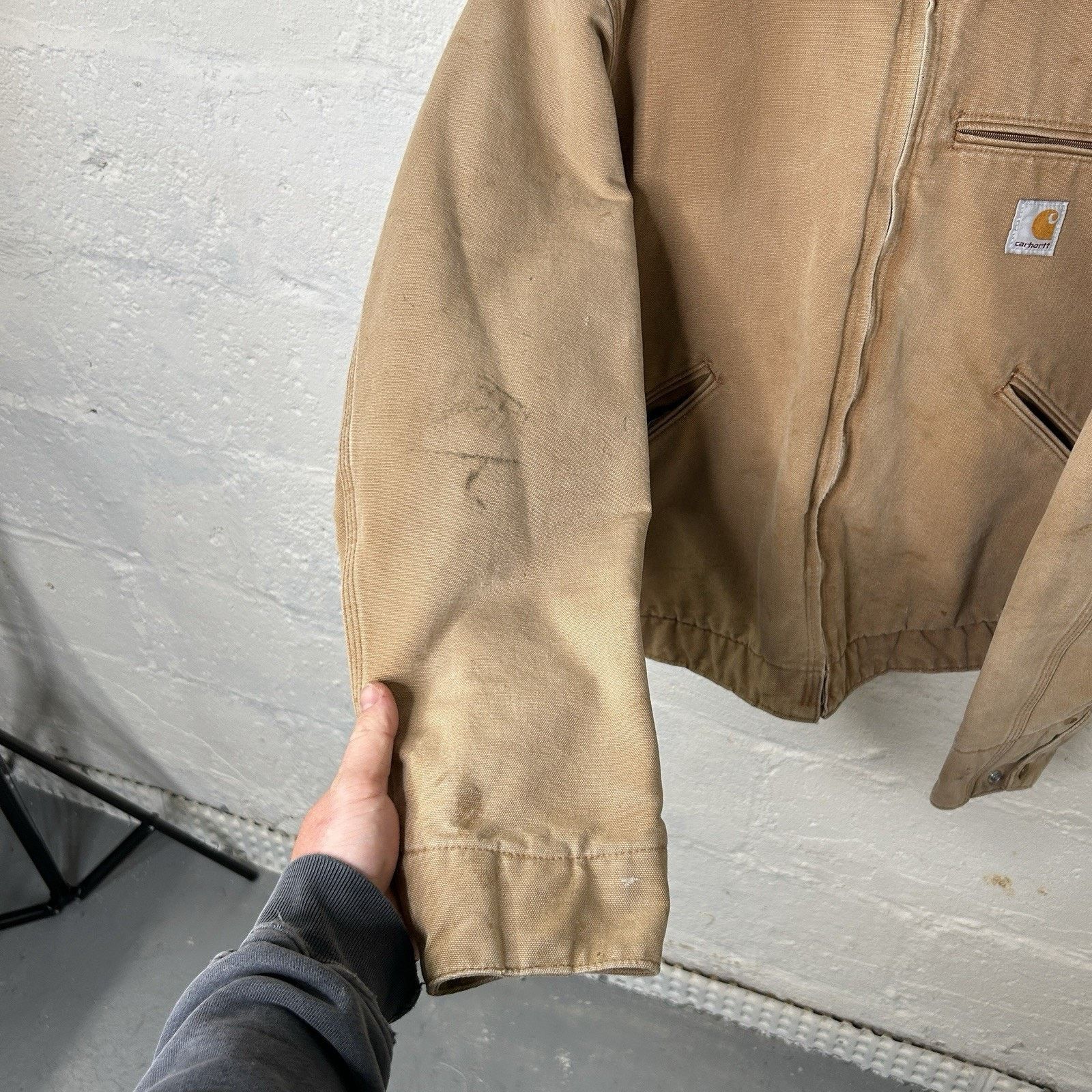 Carhartt Vintage Carhartt Blanket-Lined Detroit Jacket “Brown” J01 Size US S / EU 44-46 / 1 - 7 Thumbnail