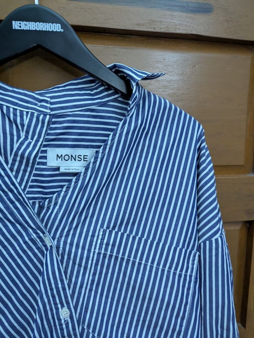 MONSE Monse Reconstructed Button striped shirt M/L Size M / US 6-8 / IT 42-44 - 3 Thumbnail