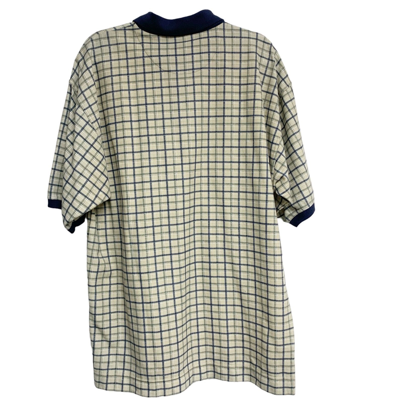 Bugle Boy Vintage Bugle Boy Short Sleeve Tartan Plaid Polo Size US XL / EU 56 / 4 - 3 Thumbnail