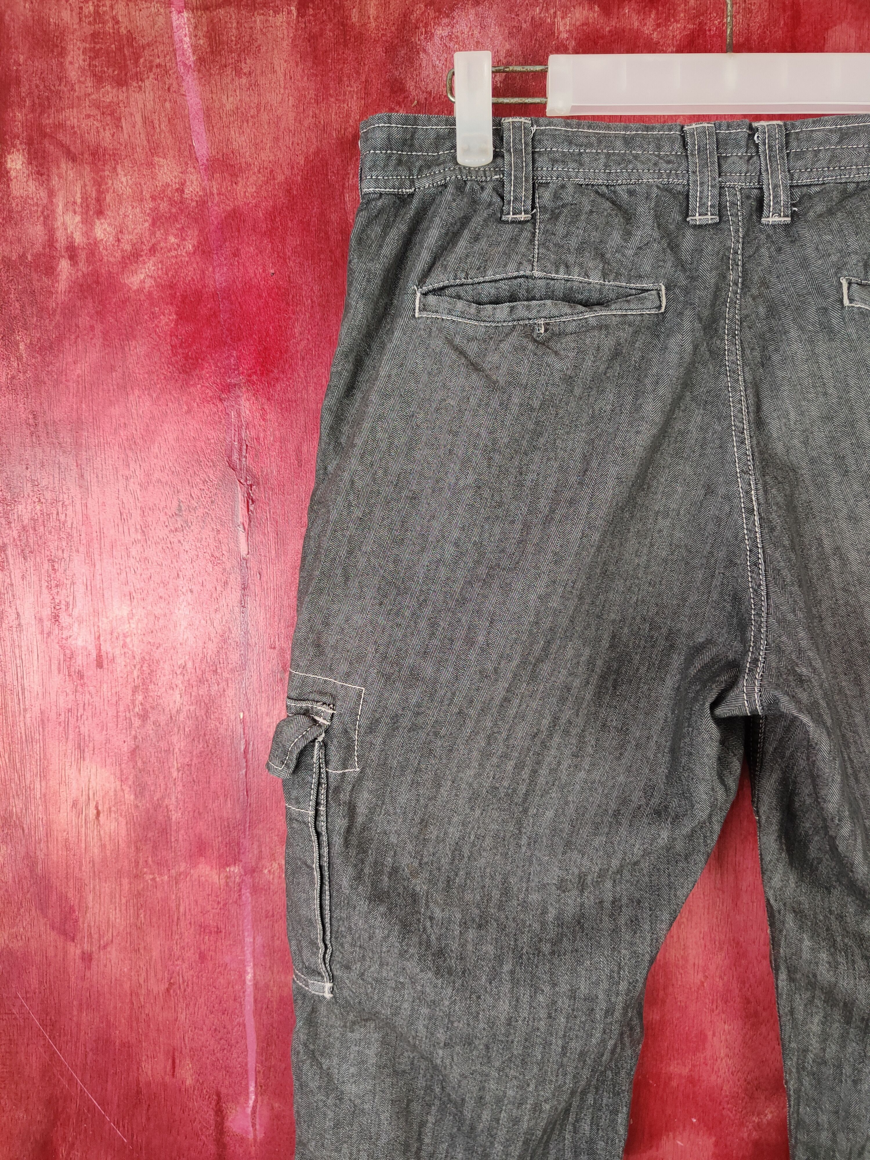 Japanese Brand Dogman Black Multipocket Tactical Cargo Pants #S1278 Size US 34 / EU 50 - 8 Thumbnail