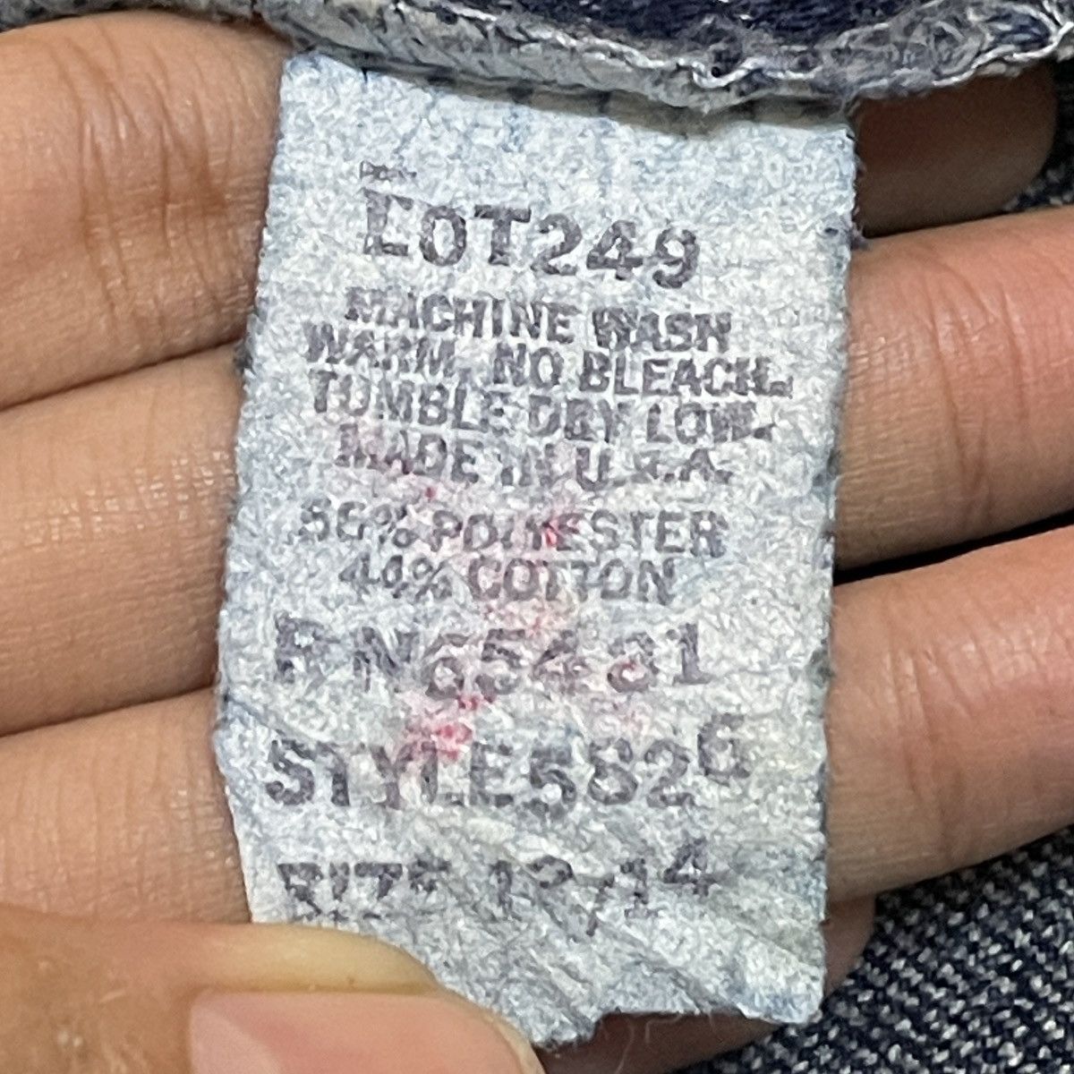 Vintage Very Rare Vintage Brand Gazoz Made Usa Snow Wash Jeans 2000s Size US 31 - 10 Thumbnail