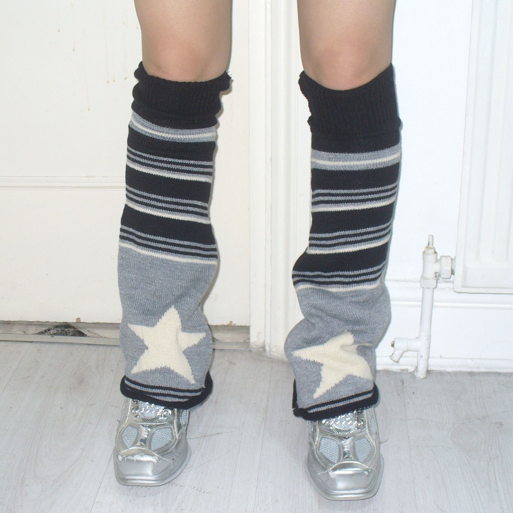 Other Grey star leg warmer Size ONE SIZE - 4 Thumbnail