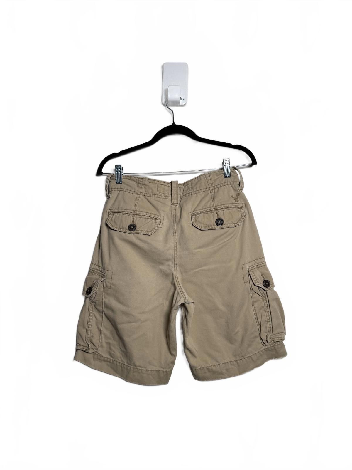 American Eagle Outfitters American Eagle Y2K Khaki Cargo Shorts Size US 26 / EU 42 - 3 Thumbnail