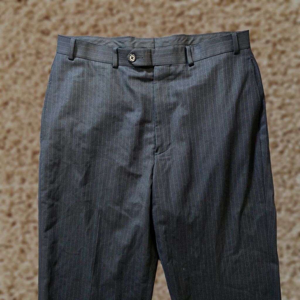 Brooks Brothers Brooks Brothers Pants Mens Size 34x31 Black Wool Flat Front Classic Dress Pants Slacks Career Basic Straight Leg Size US 34 / EU 50 - 1 Thumbnail
