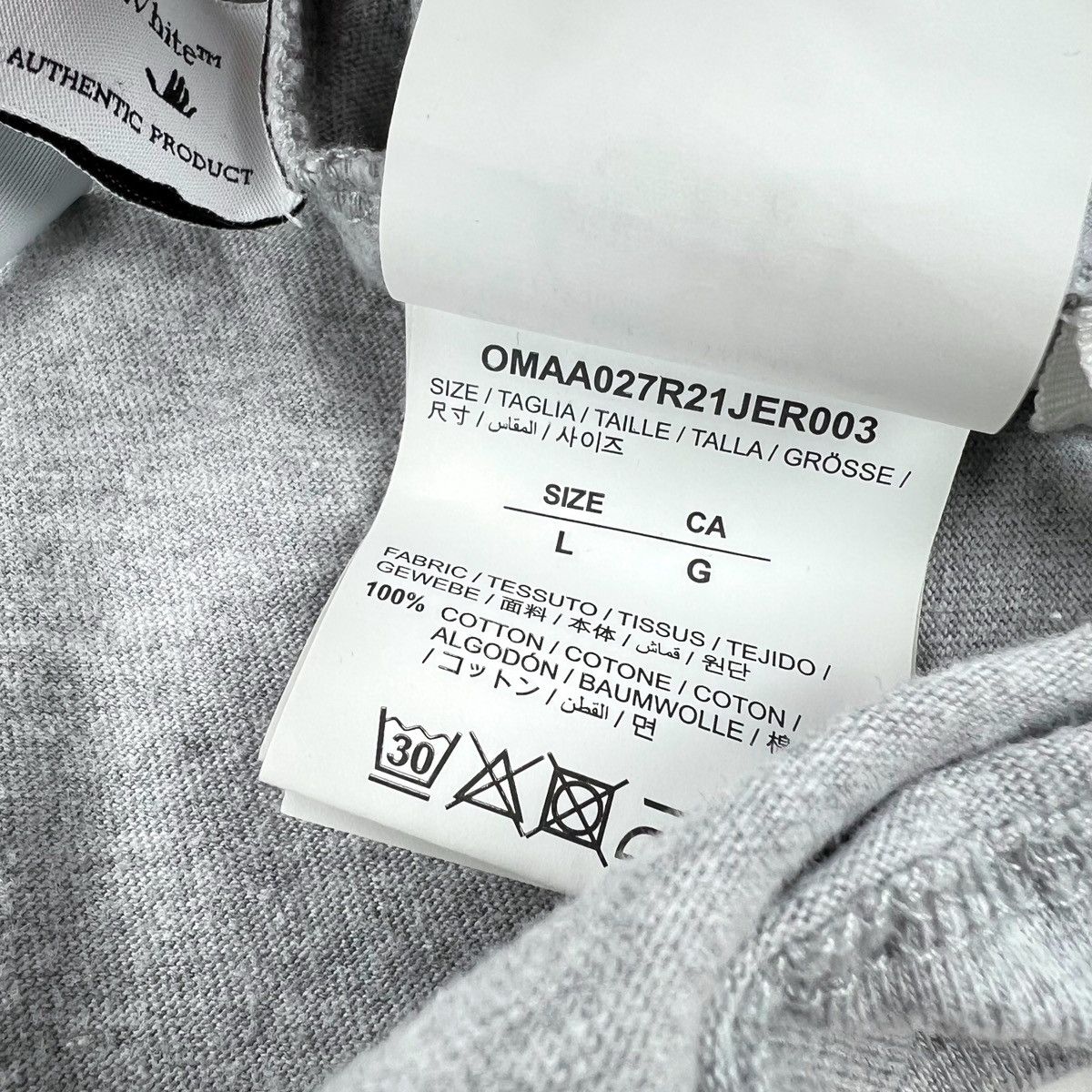 Off-White Off-White Marker Arrows Grey T Shirt Size US M / EU 48-50 / 2 - 5 Thumbnail