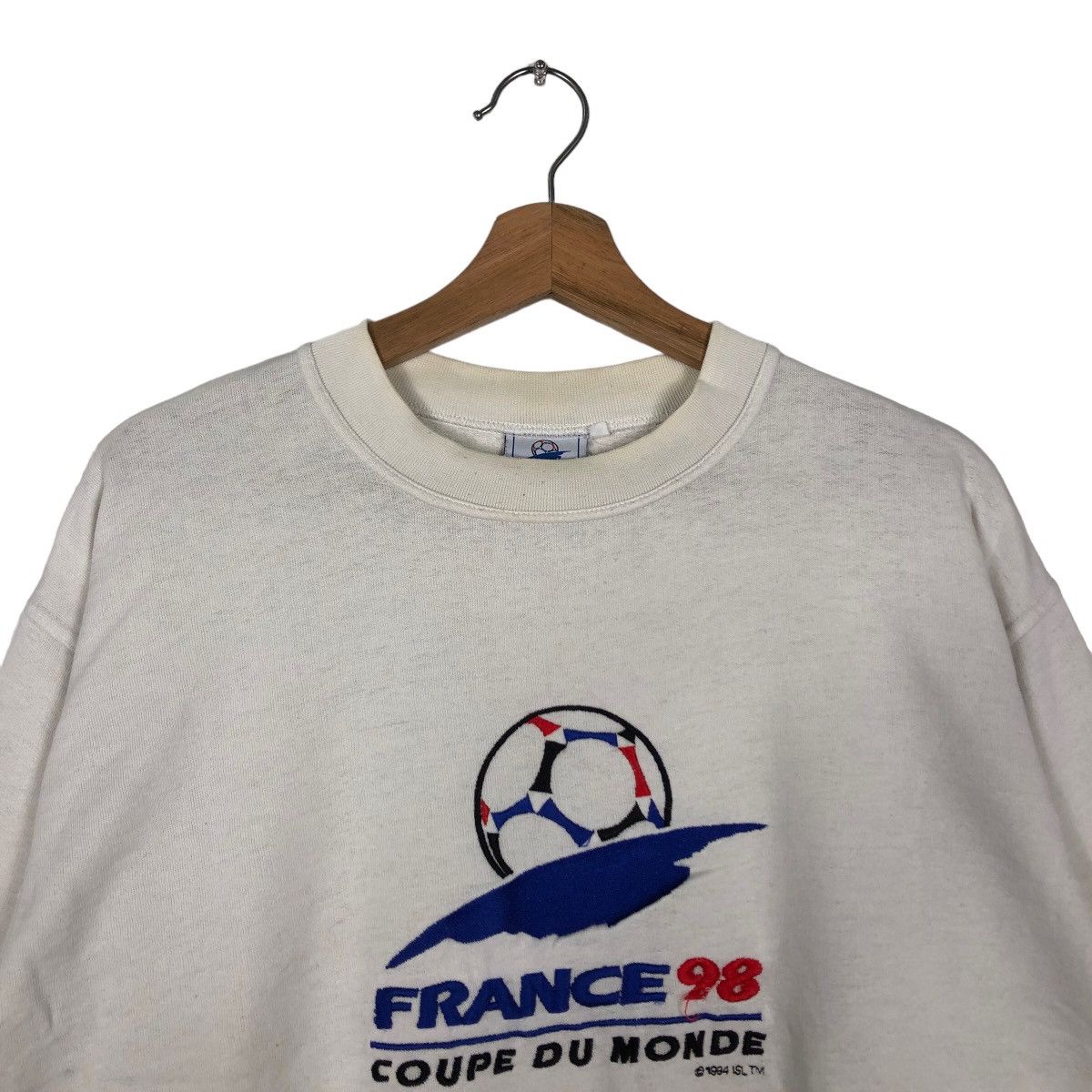 Japanese Brand 🔥Vintage 98’s France Coupe Du Monde Sweatshirt Crewneck Size US M / EU 48-50 / 2 - 3 Thumbnail