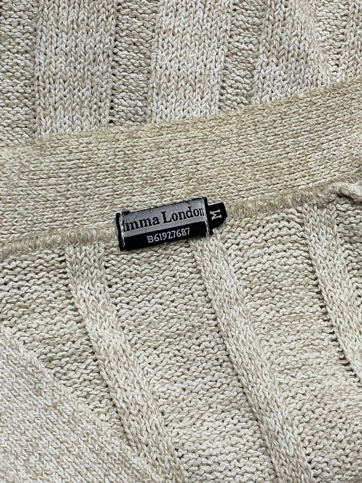 Vintage 90s Vintage Cardigan Made In UK Y2k Style Crazy Beautiful Size US M / EU 48-50 / 2 - 3 Thumbnail