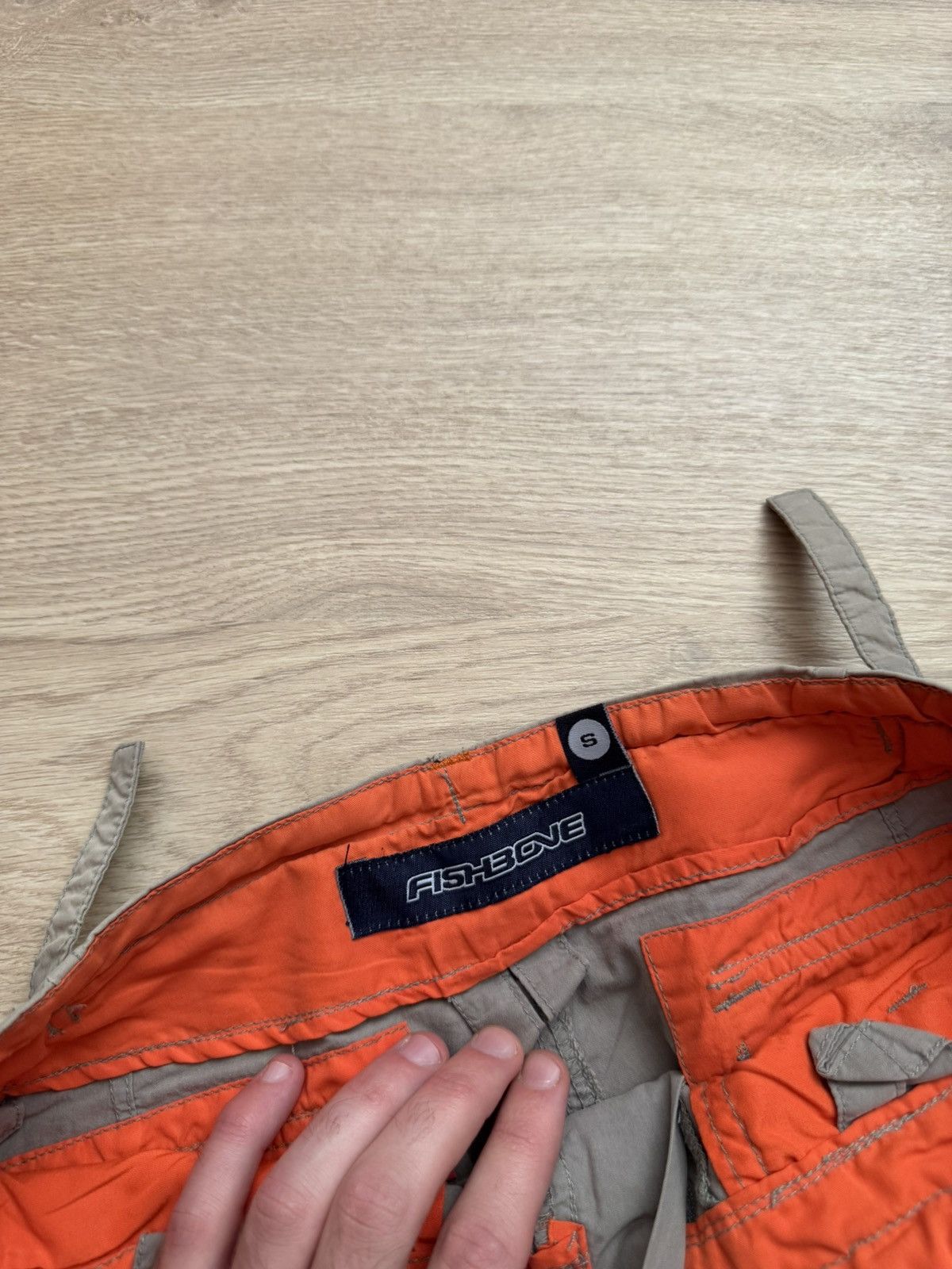 Japanese Brand Vintage 00’s Fishbone y2k Baggy Cargo Japanese Pants Size US 32 / EU 48 - 7 Thumbnail